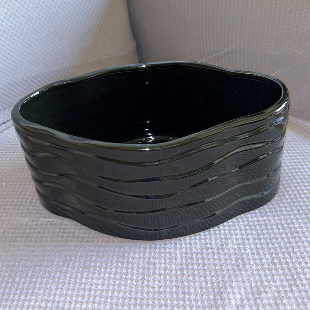 Black Storage Container